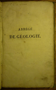 Abrégé de géologie