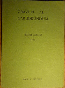 Gravure au carborundum