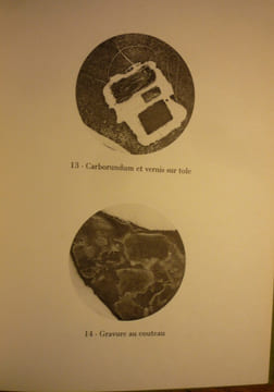 Gravure au carborundum. Henri GOETZ