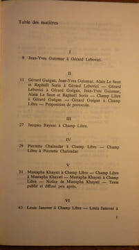 Correspondance. Debord
Champ Libre
Lebovici
Isou
