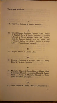 Correspondance
