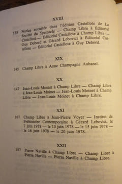 Correspondance. Debord
Champ Libre
Lebovici
Isou