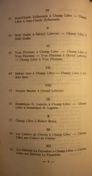 Correspondance. Debord
Champ Libre
Lebovici
Isou