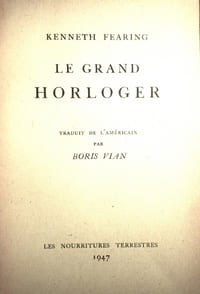 Le grand horloger
