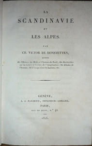 La Scandinavie et les Alpes
Fragments sur l'Islande