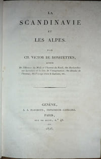 La Scandinavie et les Alpes
Fragments sur l'Islande