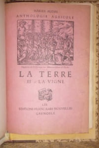 ANTHOLOGIE AGRICOLE
La terre
La forêt
La vigne