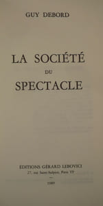 La société du spectacle