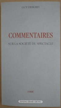 Commentaires sur la société du spectacle