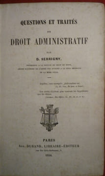 Questions et droit administratif. D.Serrigny