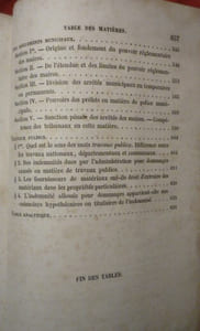 Questions et droit administratif