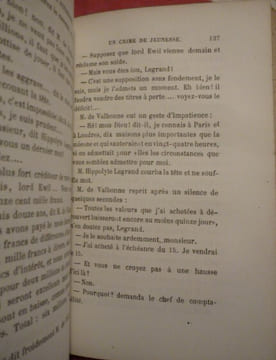 Un crime de jeunesse. PONSON DU TERRAIL