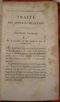 Traité de Pyrotechnie Militaire, 
comprenant tous les artifices de guerre en usage en Autriche. 
