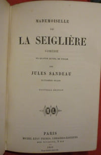 Mademoiselle de la Seiglière