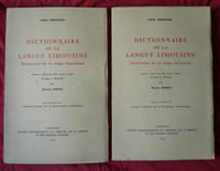 Dictionnaire de la langue limousine
Diciounari de lo lingo limousino
