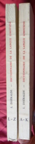 Dictionnaire de la langue limousine
Diciounari de lo lingo limousino