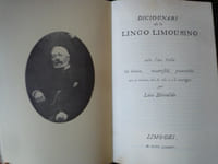 Dictionnaire de la langue limousine
Diciounari de lo lingo limousino