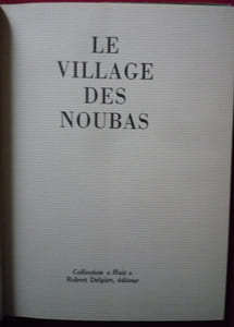 Le village des Noubas