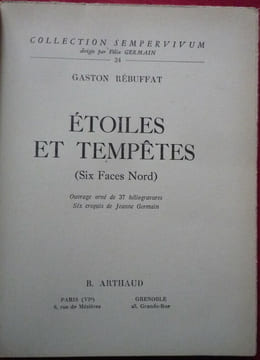 Etoiles et tempêtes. Gaston REBUFFAT
