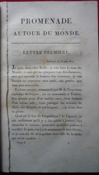 Promenade autour du monde. J.ARAGO