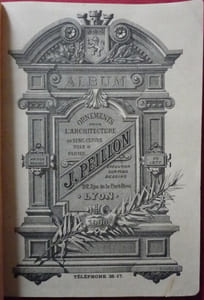 Ornements pour l'architecture

Catalogue de 1906