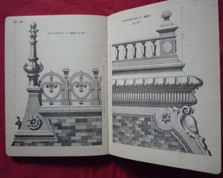 Ornements pour l'architecture
Catalogue de 1906. J.PEILLON