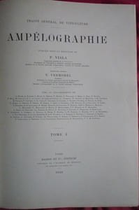 Traité général de viticulture
Ampélographie