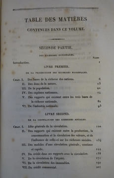 Théorie des richesses sociales 
suivi d'une bibliographie de l'économie politique
. Comte Frédéric Skarbek