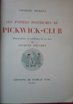 Les papiers posthumes du Pickwick-club. Charles DICKENS