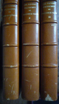 Les papiers posthumes du Pickwick-club. Charles DICKENS