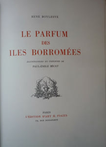Le parfum des îles Borromées