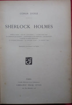 Sherlock Holmes
Peter Le Noir- les six Napoléon - Le pince nez d'or - Le champion qui manque - L'entrepeneur de Norwood - Les danseurs- Aventures ...