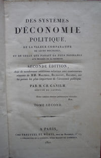 DES SYSTÈMES D'ÉCONOMIE POLITIQUE
DE LA VALEUR COMPARATIVE DE LEURS DOCTRINES