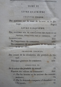 DES SYSTÈMES D'ÉCONOMIE POLITIQUE
DE LA VALEUR COMPARATIVE DE LEURS DOCTRINES
. GANILH CHARLES