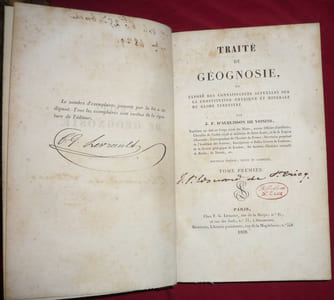 Traité de géognosie
ou exposé des connaissances actuelles sur la constitution physique et minérale du globe terrestre
