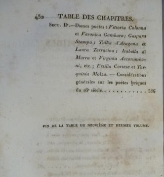 Histoire littéraire d'Italie. GINGUENE