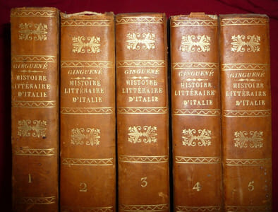 Histoire littéraire d'Italie