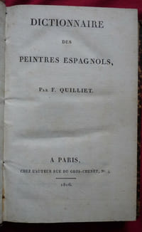 Dictionnaire des peintres espagnols