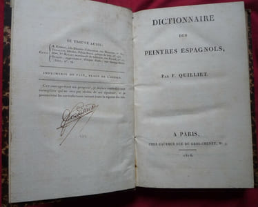 Dictionnaire des peintres espagnols