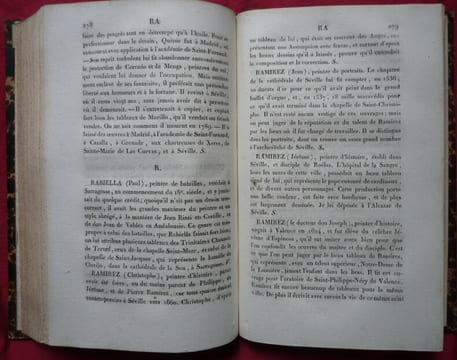 Dictionnaire des peintres espagnols. F. QUILLIET