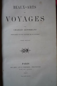 Beaux arts et voyages
