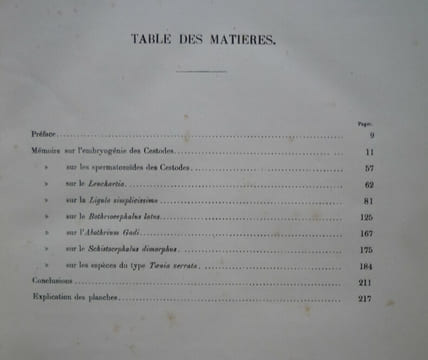 Thèses présentées à la faculté des sciences de Paris pour obtenir le grade de docteur ès-sciences naturelles. R. MONIEZ