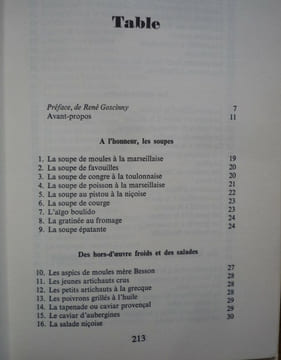 Ma cuisine provençale. BESSON La mère
René Goscinny