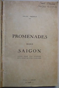 Promenades dans Saïgon