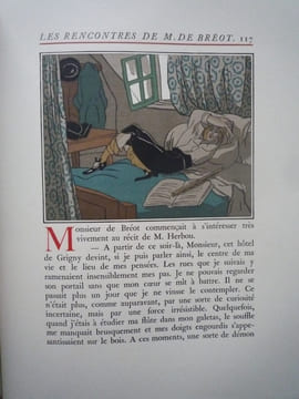 LES RENCONTRES DE MR BREOT. HENRI DE REGNIER