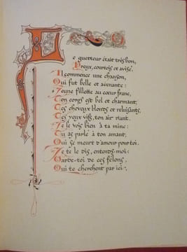 Aucassin et Nicolette. Gustave MICHAUT