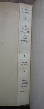 Les nuits chaudes du Cap français. Hugues REBELL