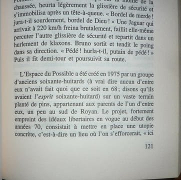 Les particules élémentaires
édition non-corrigée Août 1998. Michel Houellebecq