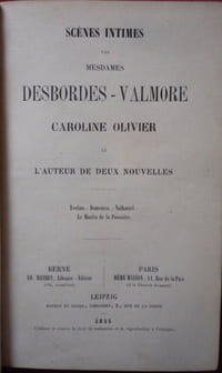 Scènes intimes