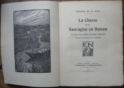 La chasse de la sauvagine en bateaux
